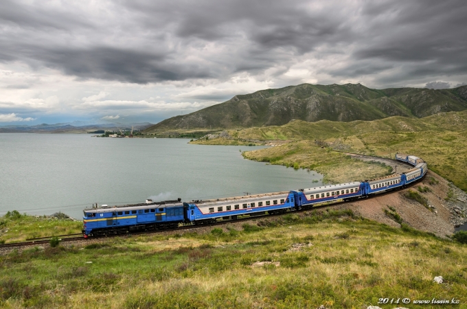 Поезд Защита - Зыряновск