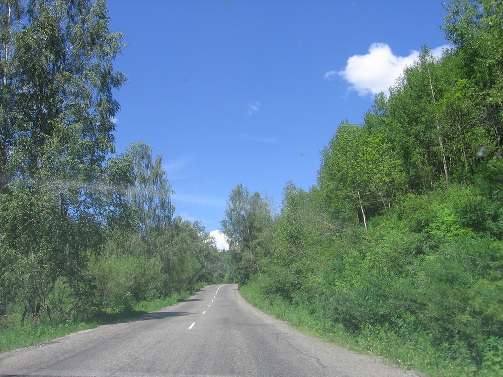 Дорога Oskemen - Зыряновск