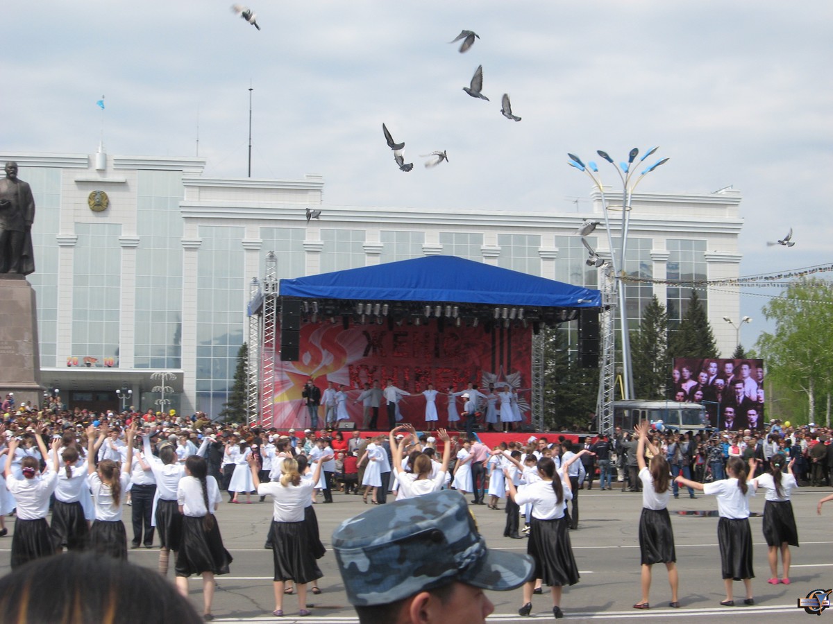 Выпускание голубей